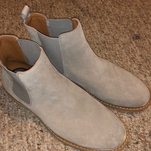 Grey Chelsea Boots